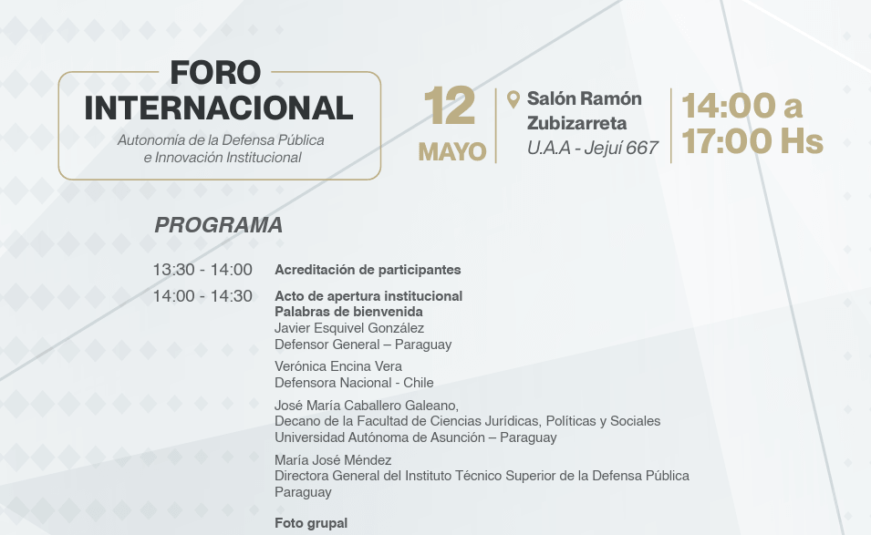 Foro internaciona