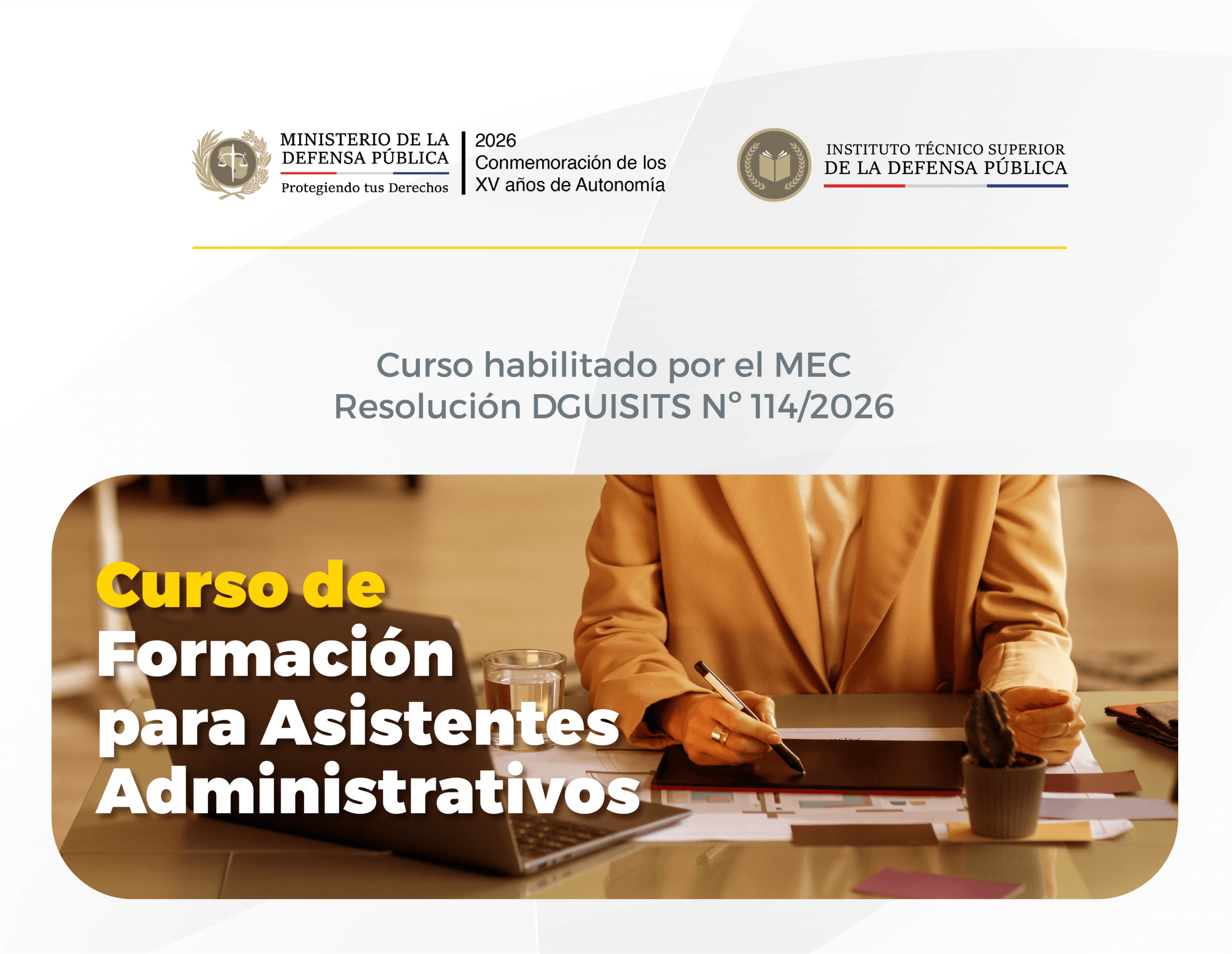 curso ASISTENTES ADMINISTRATIVOS