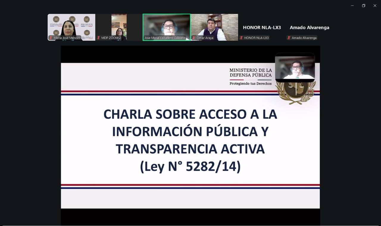 Imagen para Gacetilla 1 Charla sobre acceso a la información pública y transparencia activa