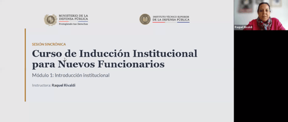 Imagen para Gacetilla 1 Inicio del Curso de Inducción Institucional para nuevos funcionarios