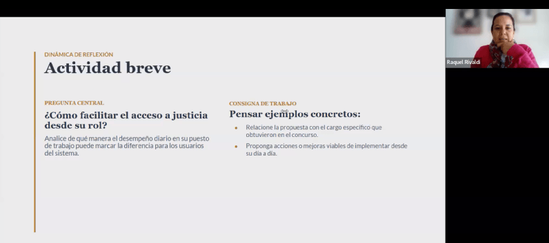 Imagen para Gacetilla 3 Inicio del Curso de Inducción institucional para nuevos funcionarios